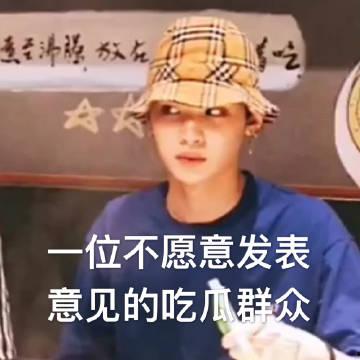 吃瓜群众当中的一位人物,他(她)的瓜界传奇